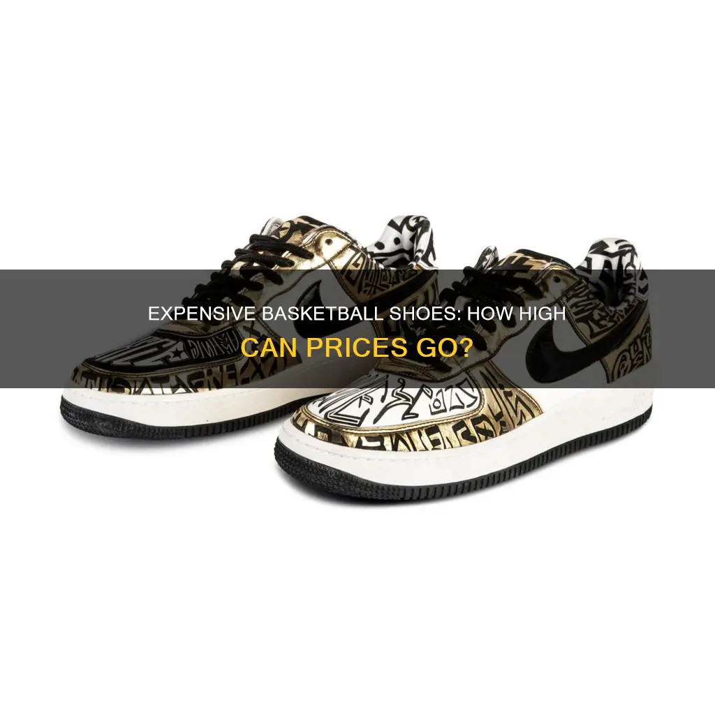 how much are the most expensive basketball shoes