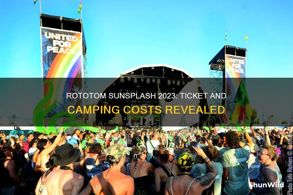 how much are tickets and camping for rototom sunsplash