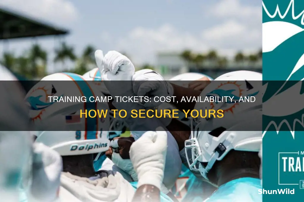 how much are training camp tickets