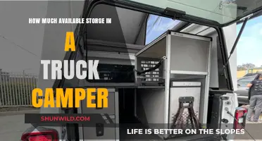 Maximizing Truck Camper Storage: How Much Space Can You Utilize?