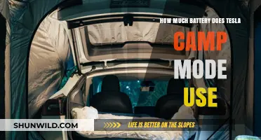 Tesla Camp Mode Battery Usage: How Much Power Does It Consume?