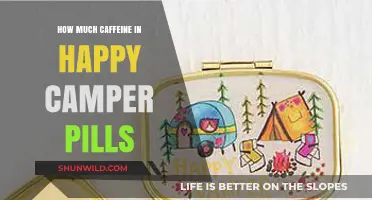 Happy Camper Pills: Unveiling the Caffeine Content for Your Energy Boost