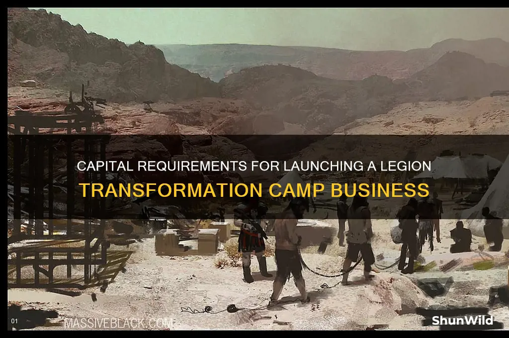 how much capital to open a legion transformation camp