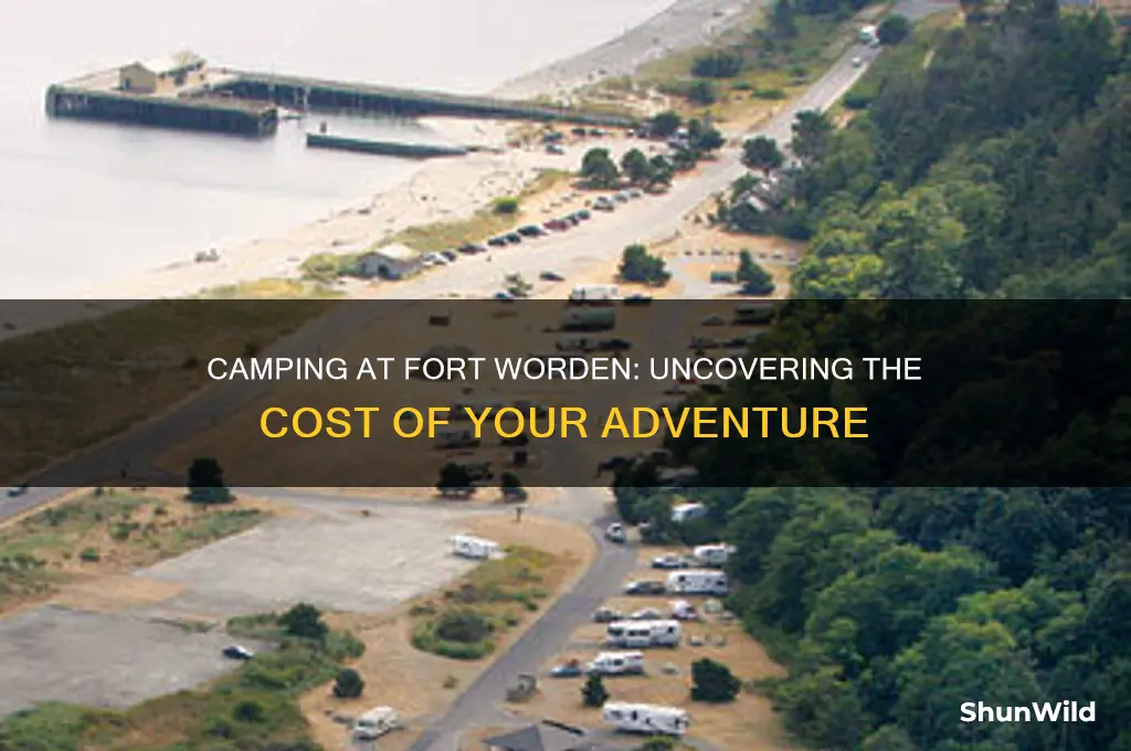 how much ddoes it cost to camp at fort worden
