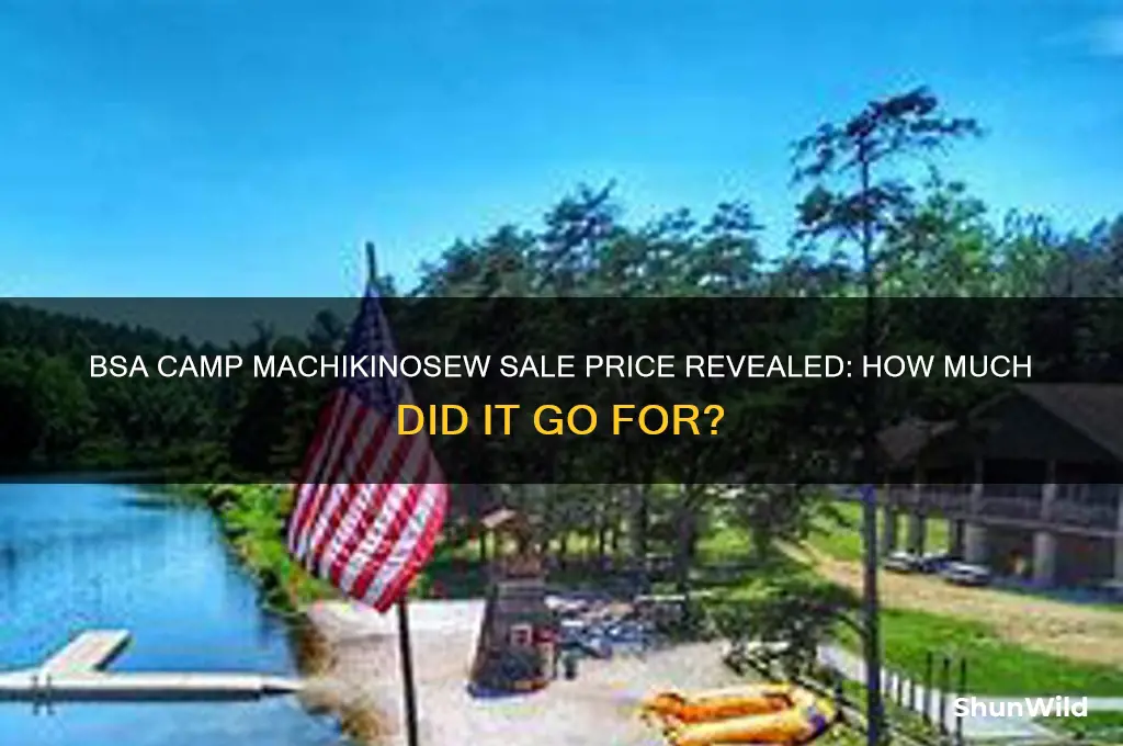 how much did bsa camp machikinosew sell for