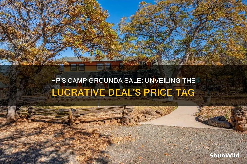 how much did hp sell their camp geounda for