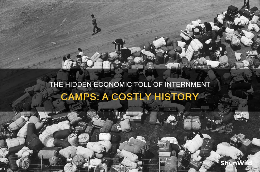 how much did internment camps cost