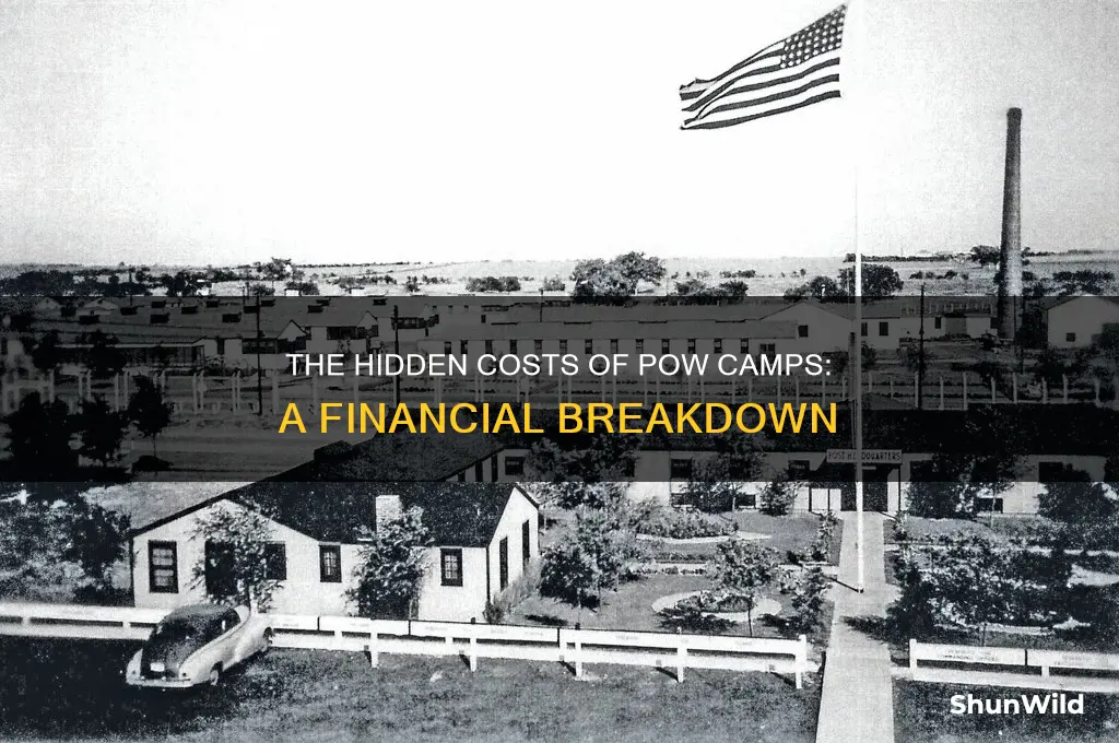 how much did it cost to have pow camps
