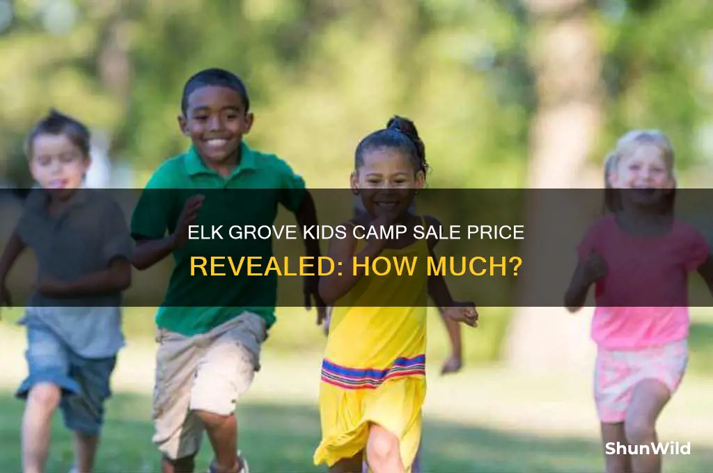 how much did kids camp sell for elk grove california