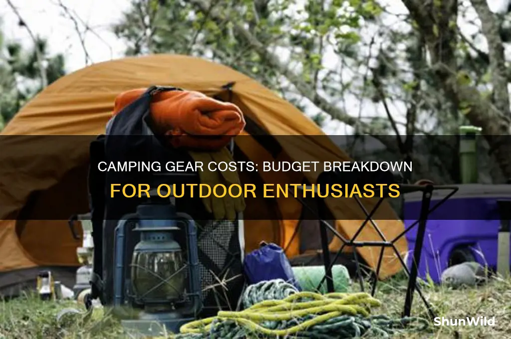 how much did you spend on camping gear