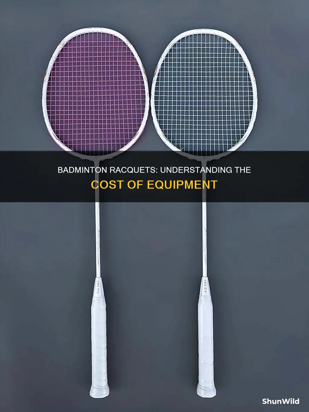 how much do badminton racquets cost