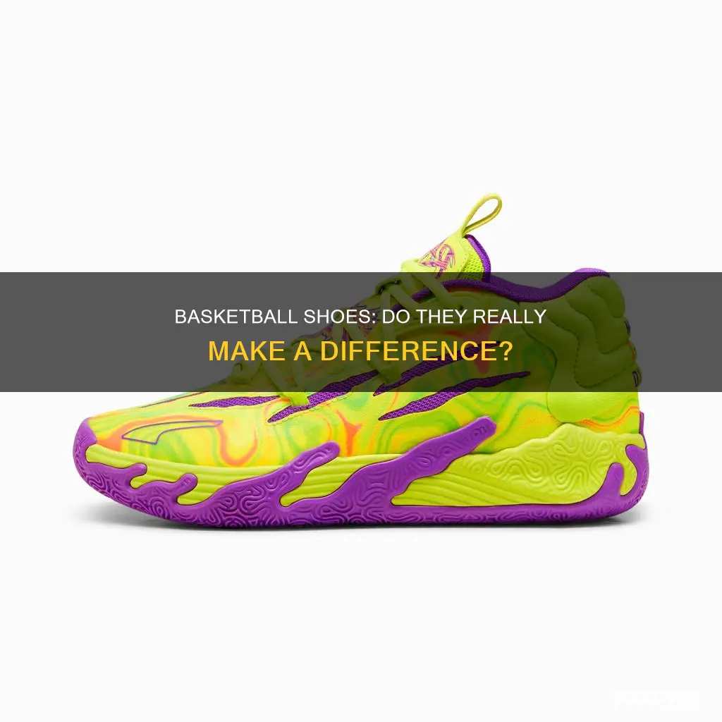 how much do basketball shoes help