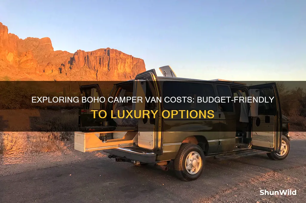 how much do boho camper vans cost