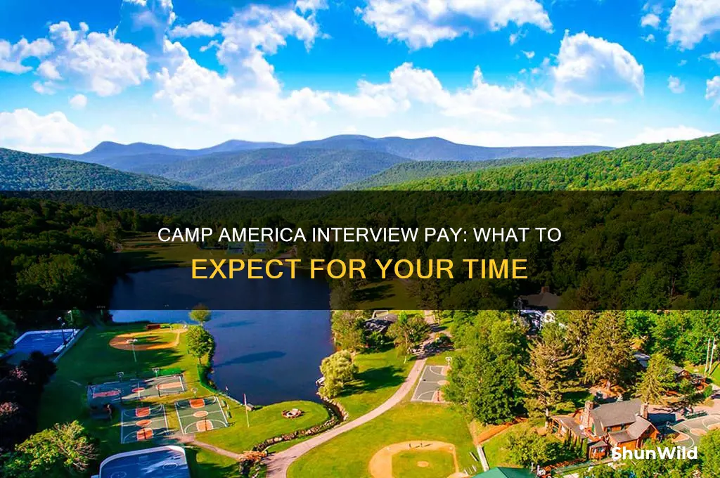 how much do camp america interviewees get paid