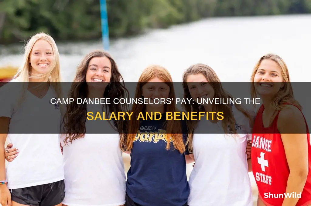 how much do camp danbee counselors get paid
