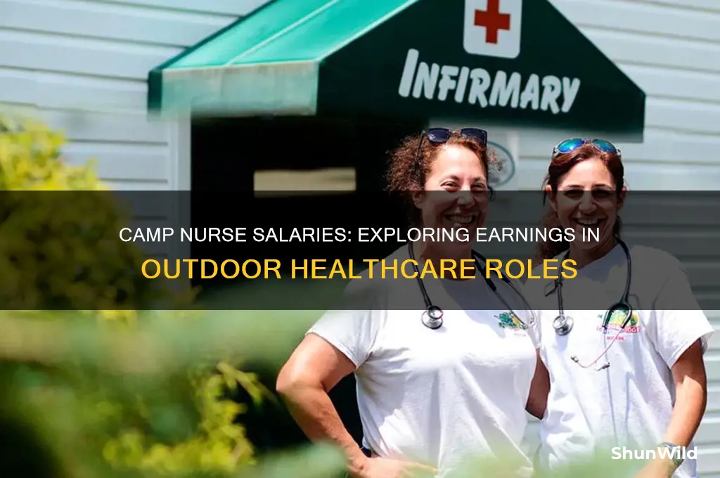 how much do camp nurses make