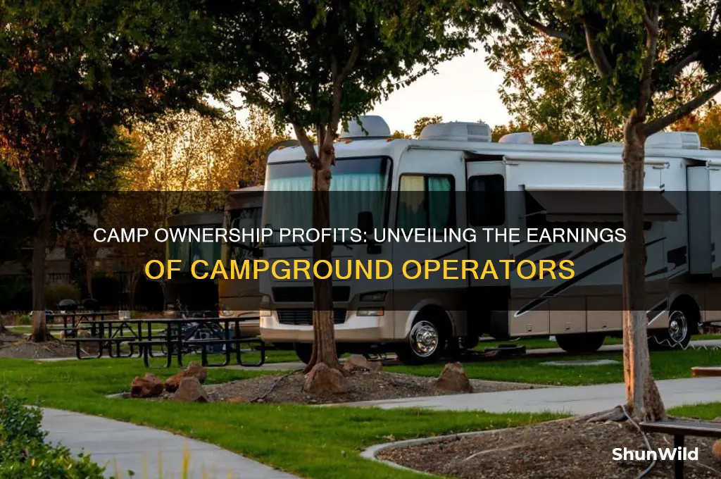 how much do camp owners make