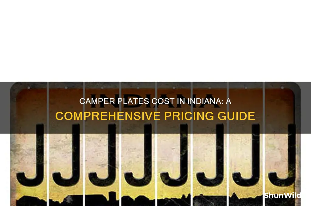 how much do camper plates cost in indiana