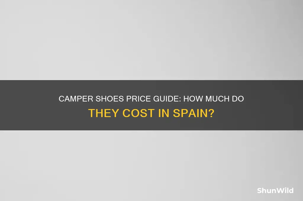 how much do camper shoes cost in spain