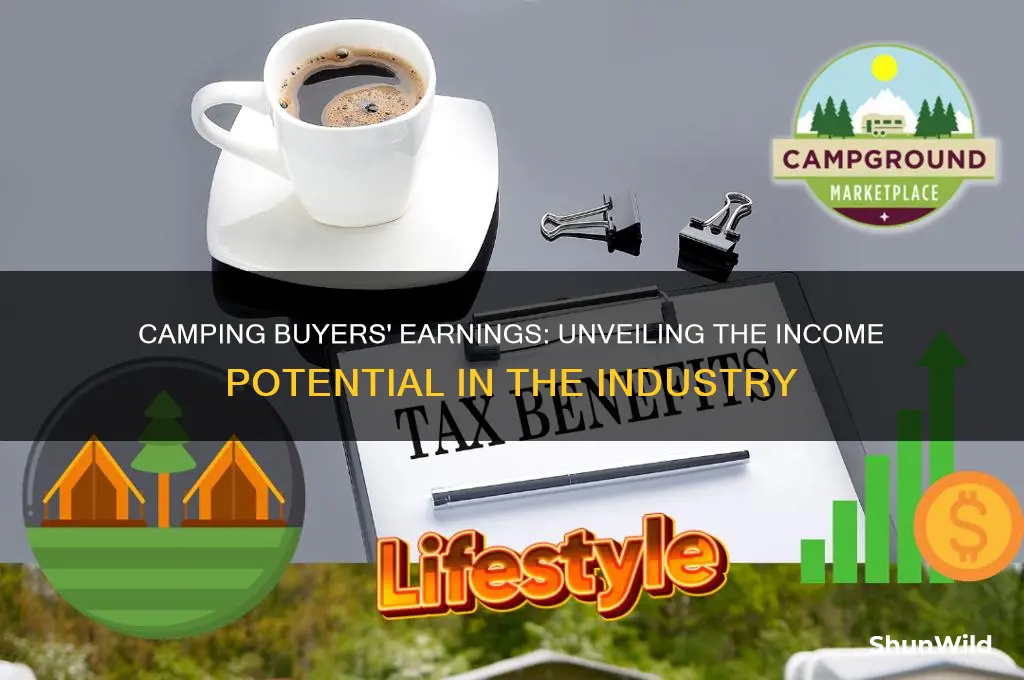 how much do camping buyers make