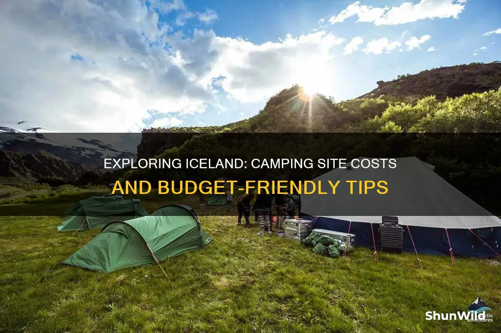how much do camping sites cost in iceland