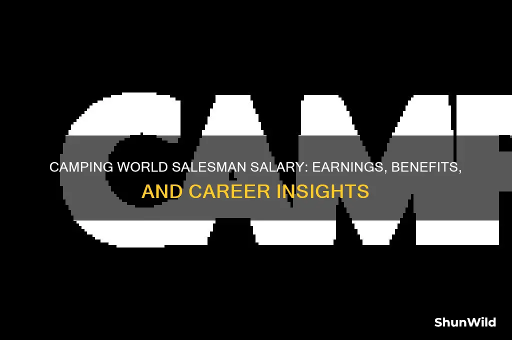 how much do camping world salesman make