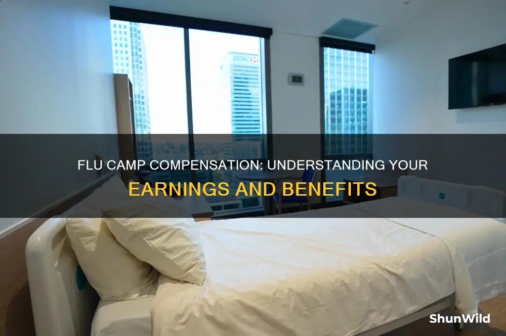 how much do i get paid for flu camp
