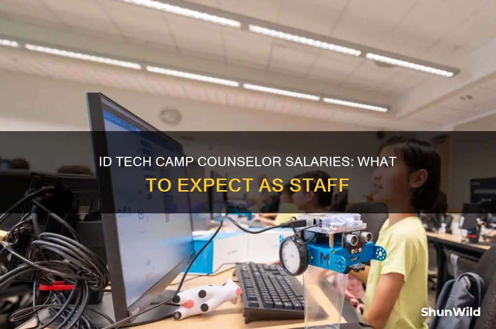 how much do id tech camp counselors make