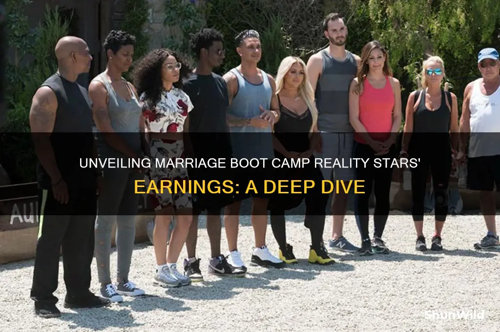 how much do marriage boot camp reality stars make