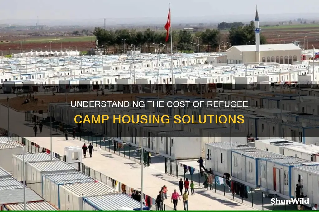 how much do refugee camp houses cost