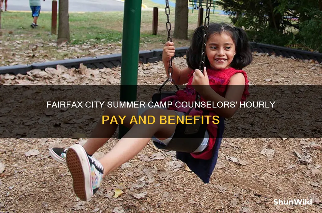 how much do the fairfax city summer camp counselors make