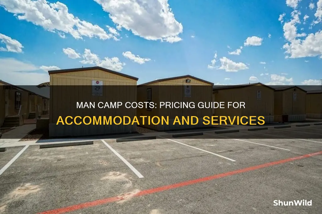 how much do you charge for a man camp
