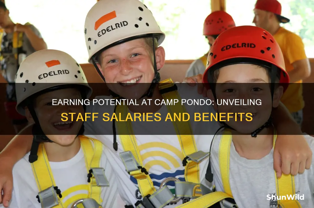 how much do you earn at camp pondo