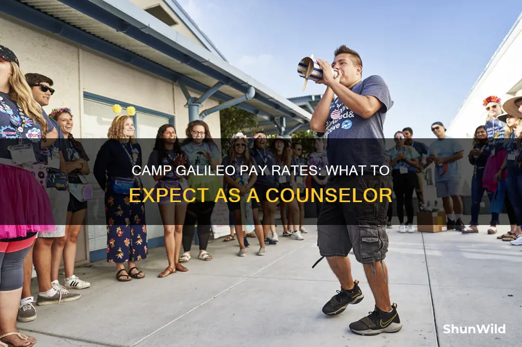 how much do you get paid at camp galileo