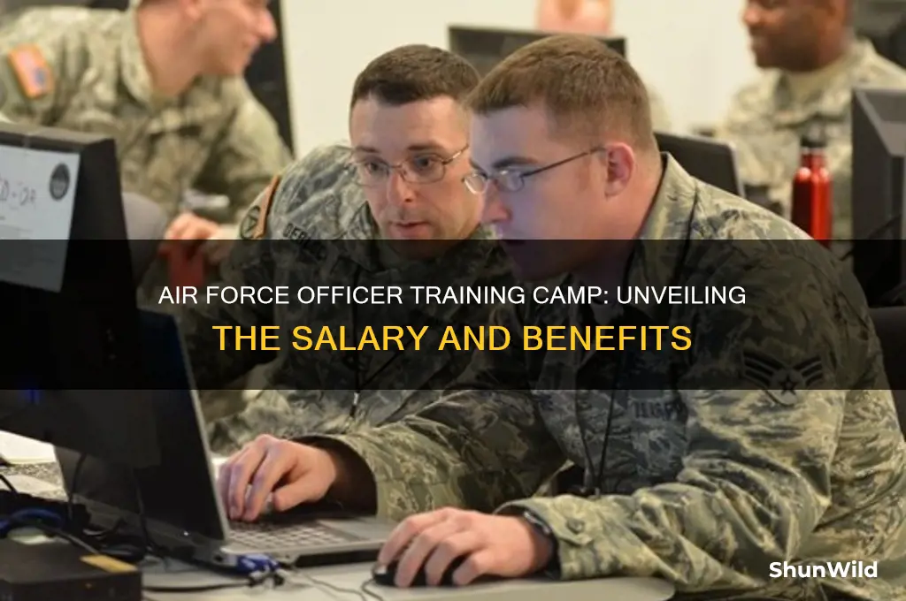how much do you make in airforce officer training camp