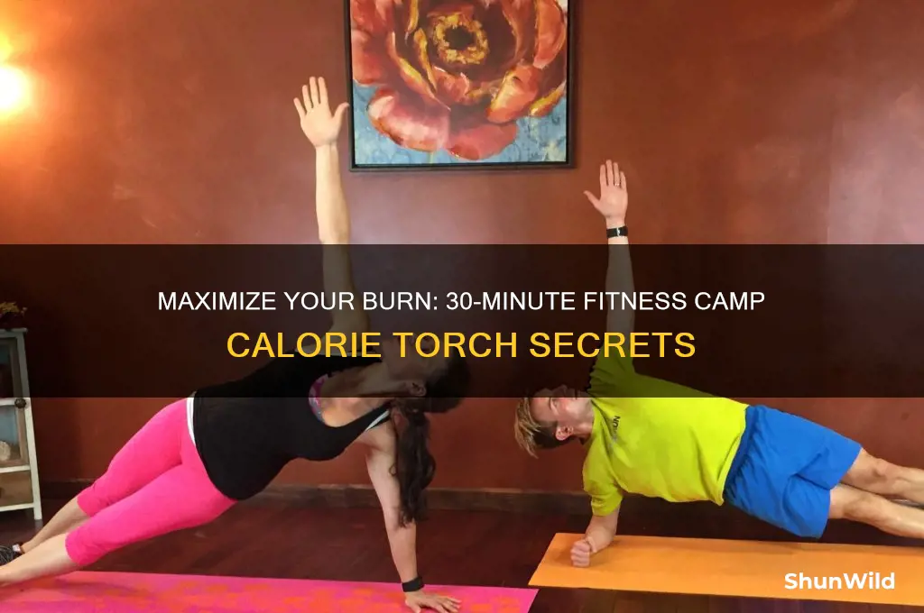 how much does 30 min fitness camp burn