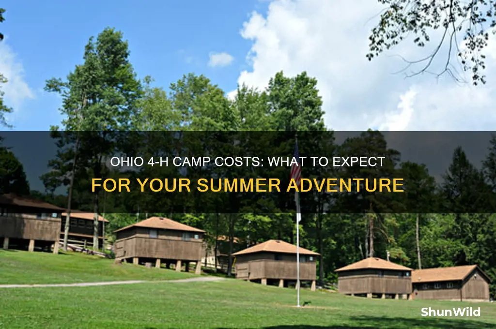 how much does 4 h camp cost ohio
