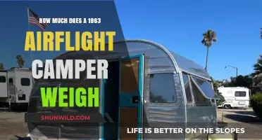 Unveiling the 1963 Airflight Camper's Weight: A Comprehensive Guide