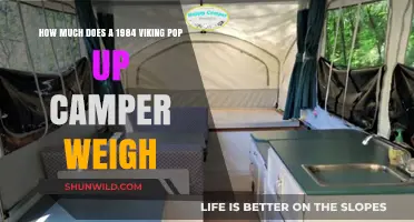 1984 Viking Pop Up Camper Weight: Unveiling the Lightweight Adventure