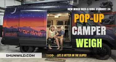 1986 Stardust 24 Pop-Up Camper Weight: A Comprehensive Guide