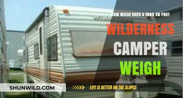 1995 Wilderness Camper Weight: Unveiling the 26-Foot Model's Specs