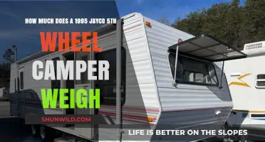 1995 Jayco 5th Wheel Camper Weight: A Comprehensive Guide