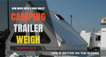 1998 Chalet Camping Trailer Weight: A Comprehensive Guide