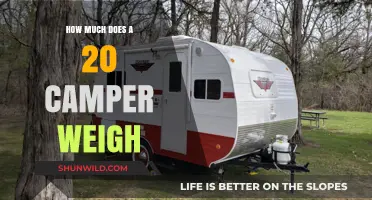 Understanding the Weight of a 20-Foot Camper: A Comprehensive Guide
