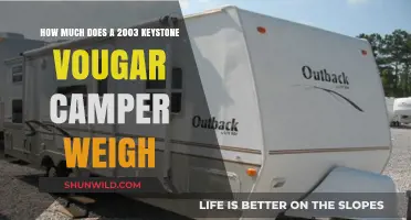 2003 Keystone Vouge Camper Weight: A Comprehensive Guide
