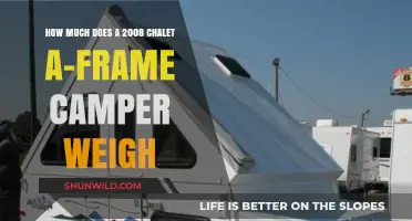 2008 Chalet A-Frame Camper Weight: Essential Details for Owners
