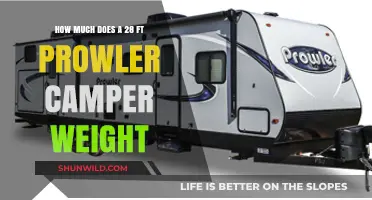 Prowler Camper Weight: Unveiling the 28-Foot Model's Specifications