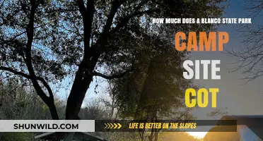 Blanco State Park Camping Costs: How Much for a Campsite?