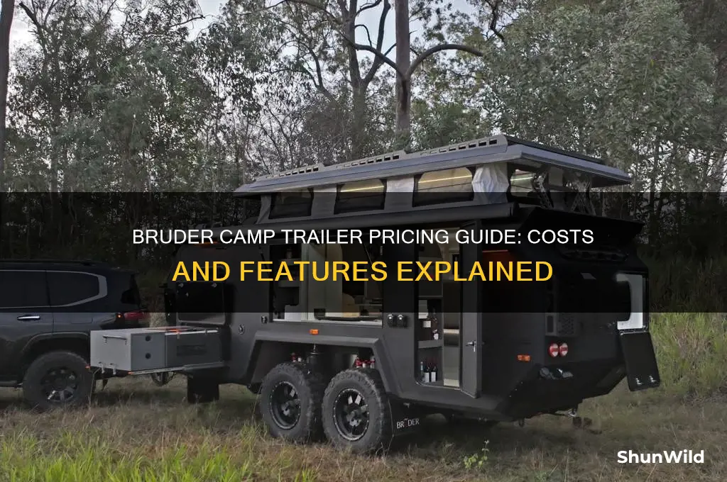 how much does a bruder camp trailer cost