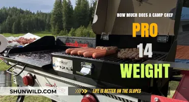 Camp Chef Pro 14 Weight: A Comprehensive Guide for Campers